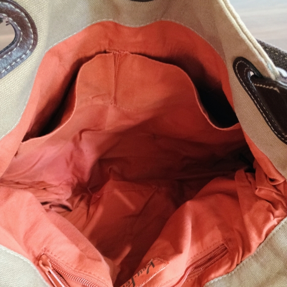 Fossil Brown and Tan Quilted Shoulder Bag - Picture 12 of 12